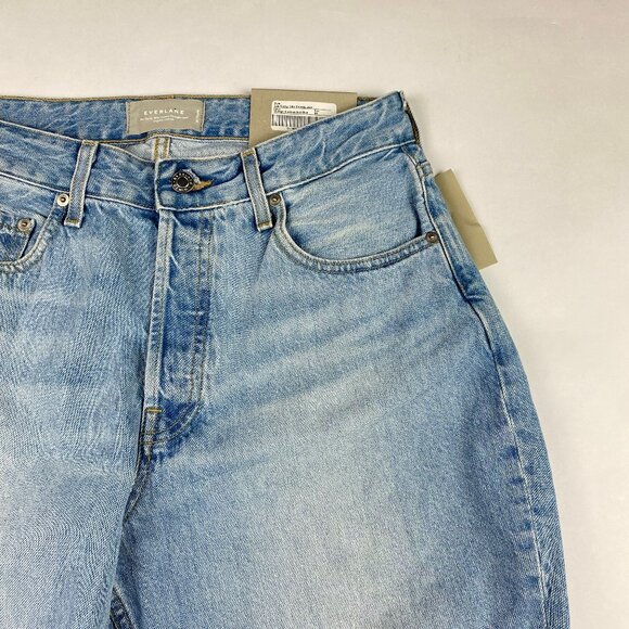 NWT Everlane Jeans Women's Size 30 The Curvy '90s Cheeky Blue - Picture 3 of 14